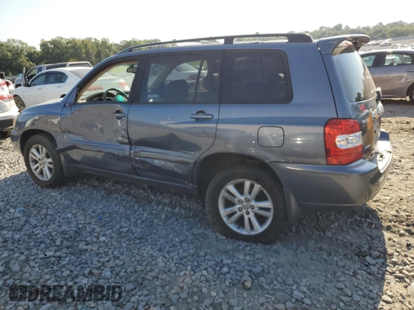 2006 Toyota Highlander Hybrid with VIN JTEEW21A660020765, listed as a Copart auction lot 73088804 with 140,272 mi miles and Salvage Title. Bid and sale history available at carsss.com. Image 2.