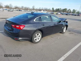 2022 Chevrolet Malibu LS with VIN 1G1ZB5ST1NF167678, listed as a IAAI auction lot 41948656 with 23,974 mi miles and . Bid and sale history available at DreamBid. Image 4.
