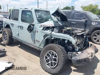 2024 Jeep Wrangler Rubicon with VIN 1C4PJXFG4RW266186, listed as a IAAI auction lot 42043265 with Not provided miles and . Bid and sale history available at DreamBid. Image 1.