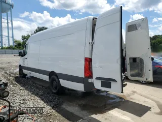 2023 Mercedes-Benz Sprinter Cargo Cargo with VIN W1Y4NDHY1PT141524, listed as a Copart auction lot 61076984 with 5,861 mi miles and Salvage Title. Bid and sale history available at DreamBid. Image 2.