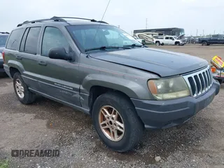 2003 Jeep Grand Cherokee Laredo with VIN 1J4GW48S83C553535, listed as a IAAI auction lot 42387097 with 360,465 mi miles and . Bid and sale history available at DreamBid. Image 1.