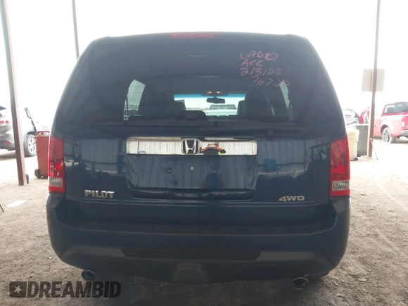 2013 Honda Pilot EX-L with VIN 5FNYF4H58DB058292, listed as a IAAI auction lot 41515095 with 150,909 mi miles. Bid and sale history available at carsss.com. Image 16.