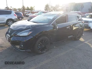 2023 Nissan Murano SV with VIN 5N1AZ2BJXPC115124, listed as a IAAI auction lot 41081274 with 36,499 mi miles and . Bid and sale history available at DreamBid. Image 2.