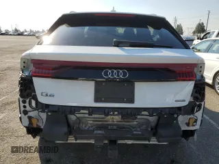2019 Audi Q8 Premium Plus with VIN WA1EVAF1XKD041089, listed as a Copart auction lot 44420035 with 76,508 mi miles and Salvage Title. Bid and sale history available at carsss.com. Image 6.