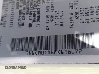 2015 Nissan NV200 SV с VIN 3N6CM0KN6FK698672, выставлен на аукционе IAAI как лот 42278985 с пробегом 203 264 миль миль и . История ставок и продаж доступна на DreamBid. Изображение 9.