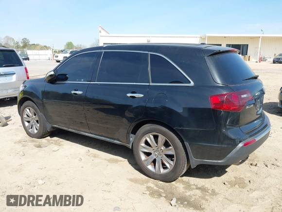 2012 Acura MDX Advance Pkg with VIN 2HNYD2H61CH544366, listed as a IAAI auction lot 41911393 with 1 mi miles. Bid and sale history available at carsss.com. Image 14.
