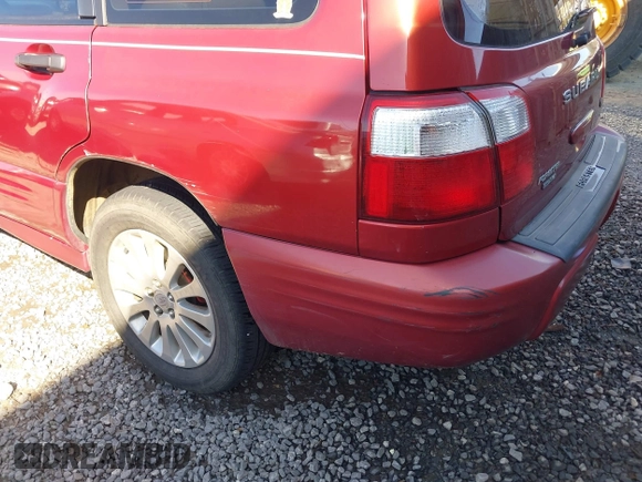 2002 Subaru Forester S w/Premium Pkg with VIN JF1SF656X2H757330, listed as a IAAI auction lot 41758034 with 228,297 mi miles. Bid and sale history available at carsss.com. Image 17.