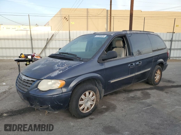 2007 Chrysler Town & Country LWB Touring with VIN 2A4GP54L57R349564, listed as a Copart auction lot 87268454 with 84,436 mi miles and Clean Title. Bid and sale history available at carsss.com. Image 1.