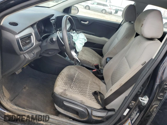 2021 Kia Rio S with VIN 3KPA24AD6ME415442, listed as a Copart auction lot 83603904 with 58,834 mi miles and Salvage Title. Bid and sale history available at carsss.com. Image 7.