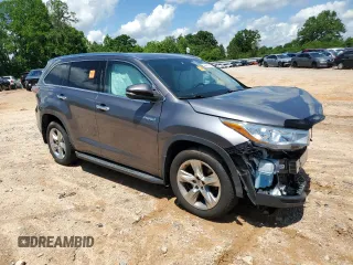 2015 Toyota Highlander Limited с VIN 5TDDCRFH6FS011570, выставлен на аукционе Copart как лот 56651285 с пробегом 91 983 миль миль и Списание • Salvage title. История ставок и продаж доступна на DreamBid. Изображение 4.