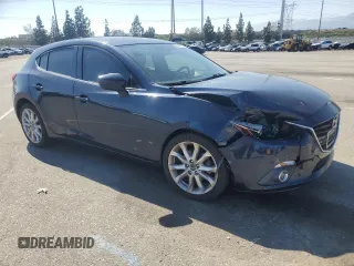 2014 Mazda 3 S Touring with VIN JM1BM1L31E1162990, listed as a Copart auction lot 51667034 with 92,255 mi miles and Salvage Title. Bid and sale history available at DreamBid. Image 4.