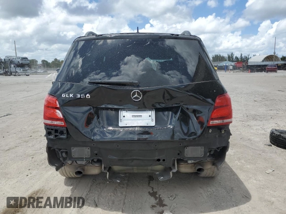 2013 Mercedes-Benz GLK 350 with VIN WDCGG5HB2DG124632, listed as a Copart auction lot 63173614 with 88,212 mi miles and Salvage Title. Bid and sale history available at DreamBid. Image 6.