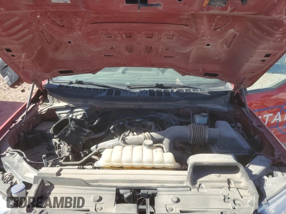 2022 Ford F-150 XL with VIN 1FTEX1EP5NKE34956, listed as a Copart auction lot 85719704 with 41,789 mi miles and Salvage title. Bid and sale history available at DreamBid. Image 11.