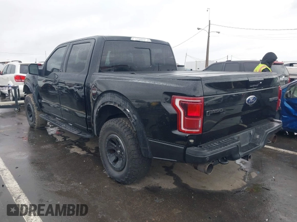 2017 Ford F-150 Raptor with VIN 1FTFW1RG1HFA99810, listed as a IAAI auction lot 41804929 with 112,926 mi miles and . Bid and sale history available at carsss.com. Image 3.
