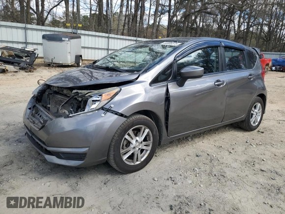 2017 Nissan Note SV with VIN 3N1CE2CP5HL367769, listed as a Copart auction lot 50008375 with 163,595 mi miles and Salvage Title. Bid and sale history available at DreamBid. Image 1.