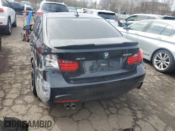 2014 BMW 3 Series 328i xDrive with VIN WBA3B5C51EP540626, listed as a Copart auction lot 50783245 with 98,257 mi miles and Salvage Title. Bid and sale history available at DreamBid. Image 6.