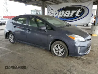2014 Toyota Prius Four with VIN JTDKN3DU4E0361103, listed as a Copart auction lot 64854555 with 102,715 mi miles and Salvage title. Bid and sale history available at DreamBid. Image 4.