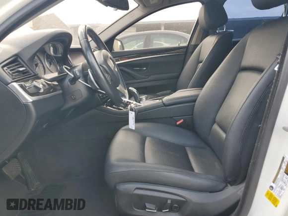 2016 BMW 5 Series 528i with VIN WBA5A5C55GG347362, listed as a Copart auction lot 53672395 with 129,299 mi miles and Salvage Title. Bid and sale history available at DreamBid. Image 7.