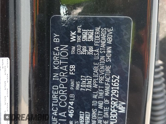 2024 Kia Sportage LX with VIN KNDPU3DF5R7291652, listed as a Copart auction lot 54886245 with 27,086 mi miles and Clean Title. Bid and sale history available at DreamBid. Image 13.