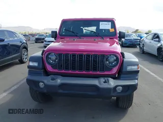 2024 Jeep Wrangler Willys with VIN 1C4PJXDG5RW320193, listed as a IAAI auction lot 41934630 with 7,402 mi miles and . Bid and sale history available at carsss.com. Image 12.