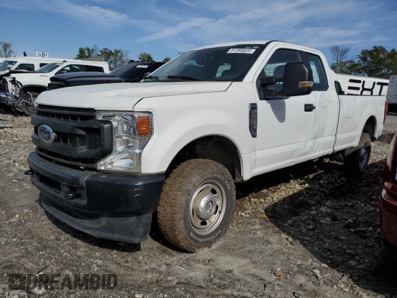 2022 Ford F-250 XL with VIN 1FT7X2B67NEF13442, listed as a Copart auction lot 51285825 with Not Provided miles and Salvage Title. Bid and sale history available at DreamBid. Image 1.