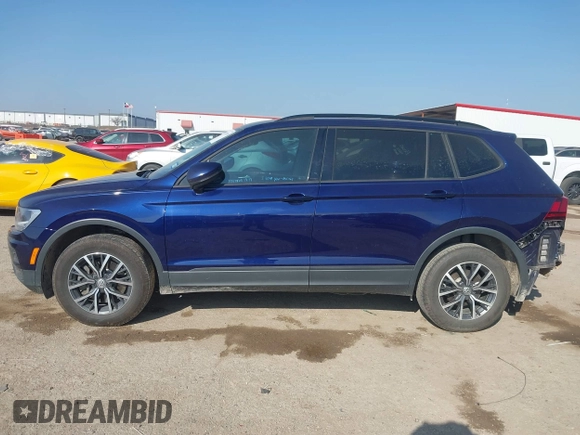 2021 Volkswagen Tiguan S with VIN 3VV1B7AXXMM012292, listed as a IAAI auction lot 41776309 with 109,369 mi miles and . Bid and sale history available at DreamBid. Image 15.