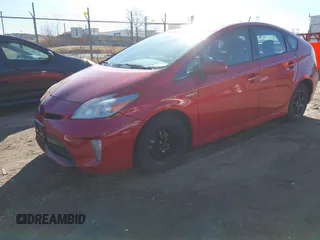 2013 Toyota Prius One with VIN JTDKN3DU9D5661513, listed as a IAAI auction lot 41721352 with 265,019 mi miles. Bid and sale history available at carsss.com. Image 17.