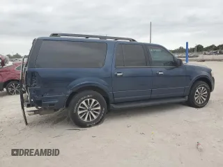 2016 Ford Expedition EL XLT with VIN 1FMJK1HTXGEF03658, listed as a Copart auction lot 75935744 with 112,914 mi miles and Salvage Title. Bid and sale history available at carsss.com. Image 3.