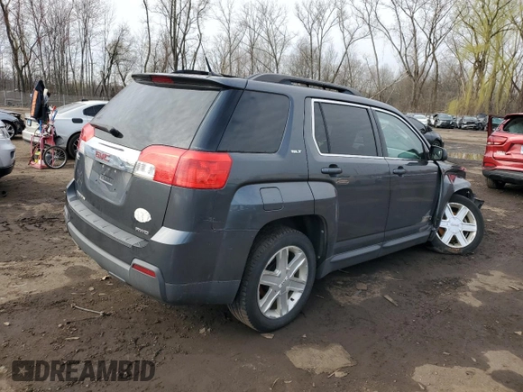 2011 GMC Terrain SLT-1 with VIN 2CTFLVEC2B6392883, listed as a Copart auction lot 52331505 with 186,855 mi miles and Salvage title. Bid and sale history available at DreamBid. Image 3.