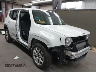 2018 Jeep Renegade Altitude with VIN ZACCJABB6JPH79544, listed as a IAAI auction lot 41742928 with 59,540 mi miles and . Bid and sale history available at DreamBid. Image 1.