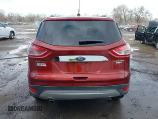 2014 Ford Escape Titanium with VIN 1FMCU9J92EUE01077, listed as a IAAI auction lot 41642337 with 26,002 mi miles. Bid and sale history available at carsss.com. Image 16.