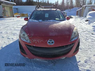 2011 Mazda 3 GX with VIN JM1BL1KF7B1900768, listed as a Copart auction lot 42123295 with 213,560 mi miles and Salvage Title. Bid and sale history available at carsss.com. Image 5.