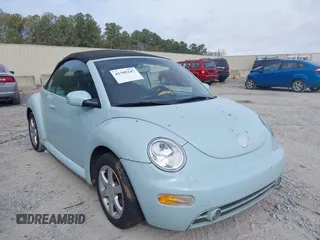 2005 Volkswagen Beetle GLS with VIN 3VWCD31Y45M369582, listed as a IAAI auction lot 41705247 with 152,820 mi miles and . Bid and sale history available at DreamBid. Image 1.