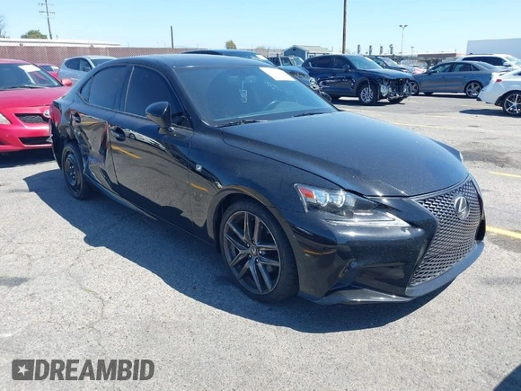 2015 Lexus IS 250 with VIN JTHBF1D25F5082214, listed as a IAAI auction lot 41981824 with 112,115 mi miles. Bid and sale history available at carsss.com. Image 1.