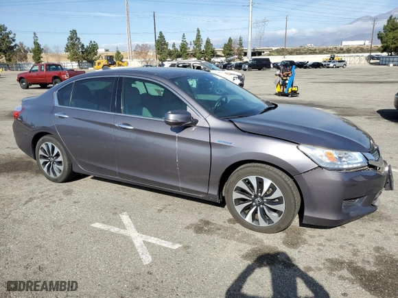 2015 Honda Accord Hybrid Touring with VIN 1HGCR6F79FA007768, listed as a Copart auction lot 47707125 with 118,877 mi miles and Salvage Title. Bid and sale history available at carsss.com. Image 4.