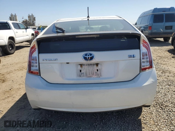 2015 Toyota Prius Four with VIN JTDKN3DU3F1936917, listed as a Copart auction lot 49920125 with 89,273 mi miles and Salvage Title. Bid and sale history available at carsss.com. Image 6.