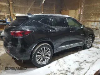 2020 Chevrolet Blazer Premier with VIN 3GNKBLRSXLS557639, listed as a Copart auction lot 44272915 with 105,201 mi miles and Clean title. Bid and sale history available at DreamBid. Image 3.