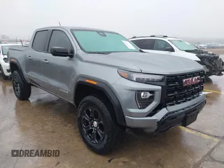 2024 GMC Canyon 2WD Elevation with VIN 1GTP5BEK4R1203356, listed as a IAAI auction lot 41413853 with 18,606 mi miles. Bid and sale history available at carsss.com. Image 1.