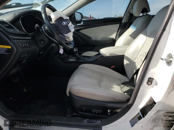 2014 Kia Cadenza Premium with VIN KNALN4D77E5143967, listed as a Copart auction lot 87729595 with 143,885 mi miles and Salvage Title. Bid and sale history available at carsss.com. Image 7.