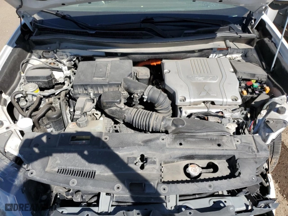 2019 Mitsubishi Outlander PHEV SEL with VIN JA4J24A55KZ607164, listed as a Copart auction lot 57478094 with 88133 miles and Salvage Title. Bid and sale history available at carsss.com. Image 12.