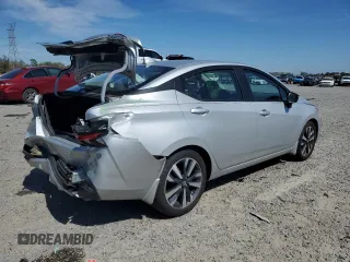 2020 Nissan Versa SR with VIN 3N1CN8FVXLL856920, listed as a Copart auction lot 47381555 with 58,570 mi miles and Salvage Title. Bid and sale history available at DreamBid. Image 3.
