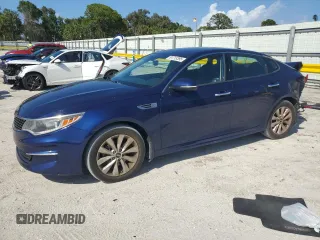 2018 Kia Optima EX with VIN 5XXGU4L39JG179039, listed as a Copart auction lot 51713395 with 109,974 mi miles and Salvage Title. Bid and sale history available at carsss.com. Image 1.