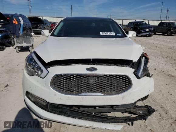 2016 Kia K900 Premium with VIN KNALT4D36G6031354, listed as a Copart auction lot 79992234 with 146,192 mi miles and Salvage Title. Bid and sale history available at carsss.com. Image 5.