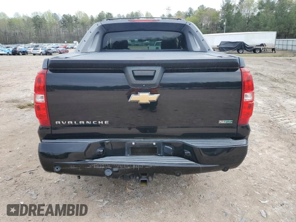 2011 Chevrolet Avalanche LTZ with VIN 3GNTKGE3XBG273231, listed as a Copart auction lot 48881664 with 51,114 mi miles and Salvage Title. Bid and sale history available at DreamBid. Image 6.