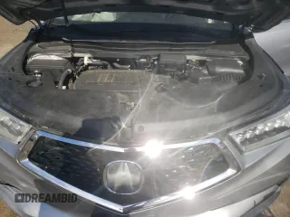 2017 Acura MDX Technology with VIN 5FRYD4H53HB034816, listed as a Copart auction lot 55026525 with 212,102 mi miles and Salvage Title. Bid and sale history available at DreamBid. Image 12.