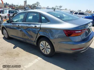 2019 Volkswagen Jetta S with VIN 3VWC57BU3KM072038, listed as a IAAI auction lot 41844788 with 90,914 mi miles. Bid and sale history available at carsss.com. Image 3.
