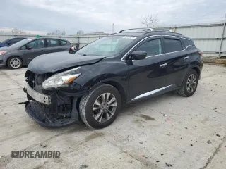 2016 Nissan Murano S z VIN 5N1AZ2MH5GN102330, wystawiony jako Copart lot #50916415 z przebiegiem 156 800 mil mil oraz Szkoda całkowita • Salvage title. Historia ofert i sprzedaży dostępna na DreamBid. Obrazek 1.