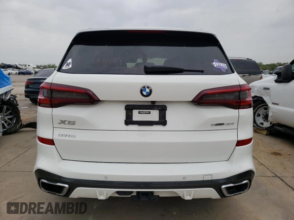 2020 BMW X5 sDrive40i with VIN 5UXCR4C09L9D01101, listed as a Copart auction lot 66698282 with 0 mi miles. Bid and sale history available at carsss.com. Image 6.