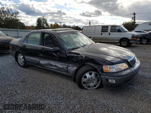 1998 Acura RL Special Edition with VIN JH4KA968XWC008085, listed as a Copart auction lot 76281794 with 0 mi miles and Salvage Title. Bid and sale history available at carsss.com. Image 4.
