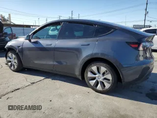 2023 Tesla Model Y Long Range with VIN 7SAYGDEE6PA032862, listed as a Copart auction lot 46542405 with 12,181 mi miles and Salvage Title. Bid and sale history available at DreamBid. Image 2.